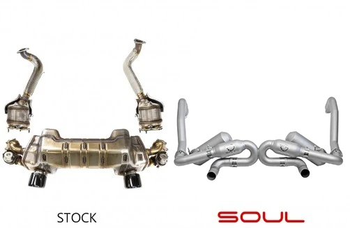Soul Performance 718 GT4 / Spyder Race Exhaust Package : Suncoast